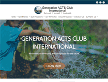 Tablet Screenshot of gen-acts.org